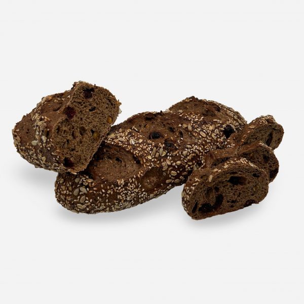 Pan Alemán con arándanos y pistachos